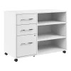 File Cabinets*Bush Business Furniture Hustle Office Storage Cabinet with Wheels, White (HUF140WH)