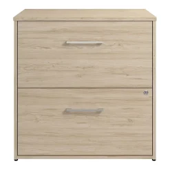 File Cabinets*Bush Business Furniture Hustle 2 Drawer Lateral File Cabinet, Natural Elm (HUF130NE)