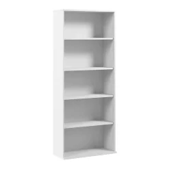 Bookcases*Bush Business Furniture Hustle Tall 5 Shelf Bookcase, White (HUB230WH)