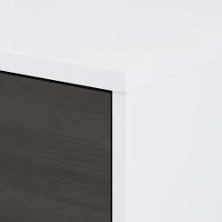 File Cabinets*Bush Business Furniture Jamestown 2-Drawer Lateral File Cabinet, Locking, Letter/Legal, Storm Gray/White, 29.72