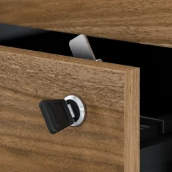 File Cabinets*Bush Business Furniture Jamestown 2-Drawer Vertical File Cabinet, Letter/Legal, Fresh Walnut/White, 23.66