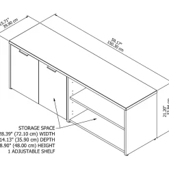 Storage Cabinets*Bush Business Furniture Jamestown 21.2
