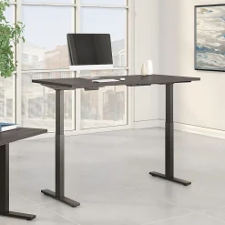 Standing Desks*Bush Business Furniture Move 60 Series 60"W Electric Height Adjustable Standing Desk, Storm Gray (M6S6030SGBK)