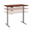 Standing Desks*Bush Business Furniture Move 60 Series 48"W Electric Height Adjustable Standing Desk, Hansen Cherry (M6S4824HCSK)