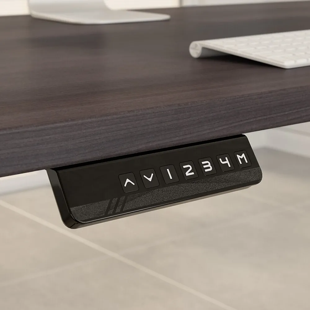 Standing Desks*Bush Business Furniture Move 60 Series 72"W Electric Height Adjustable Standing Desk, Storm Gray (M6S7230SGBK)