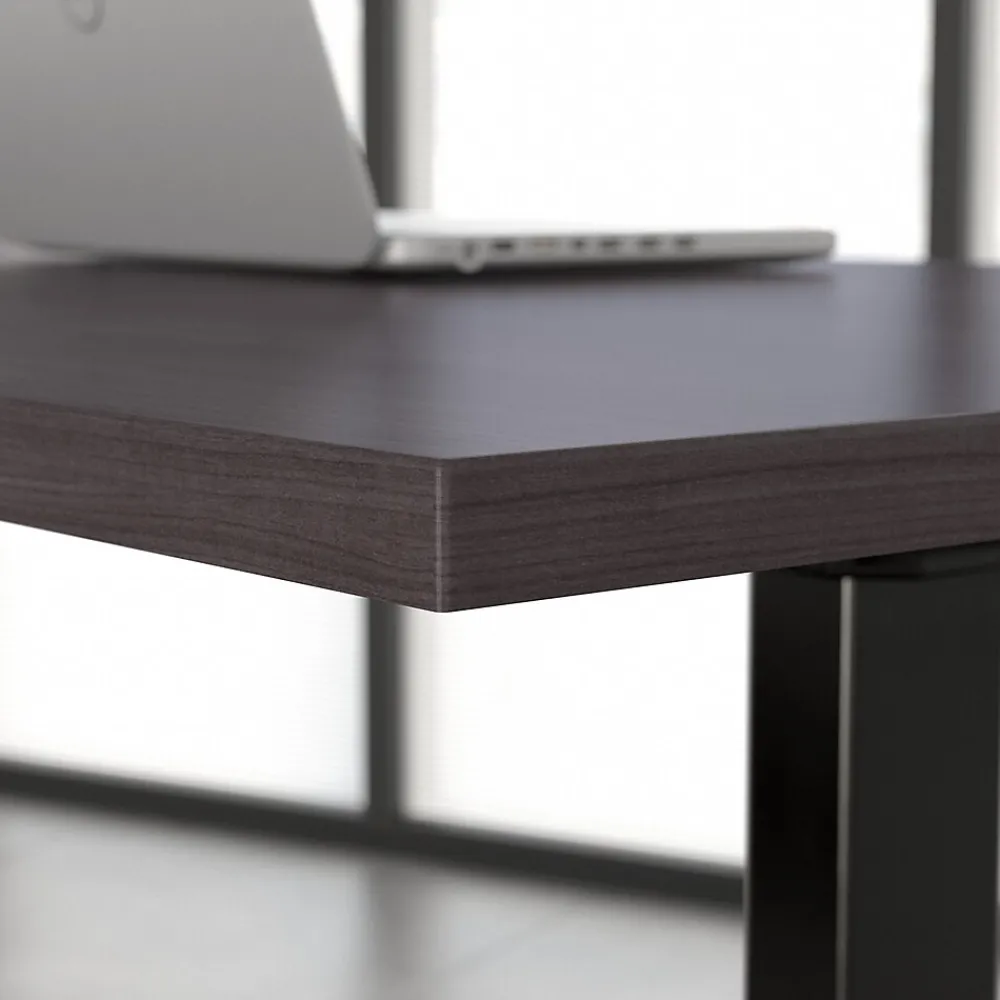 Standing Desks*Bush Business Furniture Move 60 Series 72"W Electric Height Adjustable Standing Desk, Storm Gray (M6S7230SGBK)