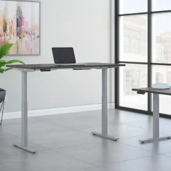 Standing Desks*Bush Business Furniture Move 60 Series 72"W Electric Height Adjustable Standing Desk, Storm Gray (M6S7230SGSK)