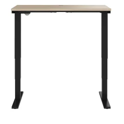 Standing Desks*Bush Business Furniture Move 40 Series 48"W Electric Adjustable Standing Desk, (M4S4824NEBK) Natural Elm/Black Powder Coat