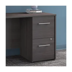 File Cabinets*Bush Business Furniture Office 500 16W 2-Drawer Flat File Cabinet, (OFF216SGSU) Storm Gray