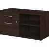 Storage Cabinets*Bush Business Furniture Office 500 23.2" Storage Cabinet with 2 Shelves, Black Walnut (OFS145BW)