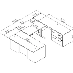 Standing Desks*Bush Business Furniture Office 500 72