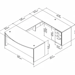 Computer Desks*Bush Business Furniture Studio C 72