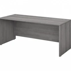 Computer Desks*Bush Business Furniture Studio C 72"W Office Desk, (SCD272PG) Platinum Gray