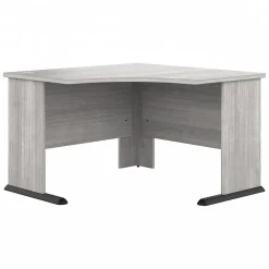 Corner Desks*Bush Business Furniture Studio A 48"W Corner Computer Desk, (SDD148PG) Platinum Gray