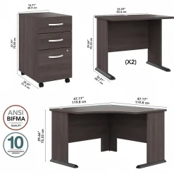 Office Desks*Bush Business Furniture Studio A 83