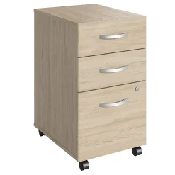 File Cabinets*Bush Furniture Bush Business Furniture Studio C 3 Drawer Mobile File Cabinet, Natural Elm (SCF216NESU)