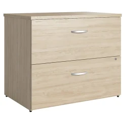File Cabinets*Bush Furniture Bush Business Furniture Studio C 2 Drawer Lateral File Cabinet, Natural Elm (SCF136NESU)