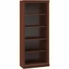Bookcases*Bush Business Furniture Saratoga 72"H 5-Shelf Bookcase with Adjustable Shelves, Harvest Cherry (W1615C-03)