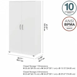 Storage Cabinets*Bush Business Furniture Universal 62