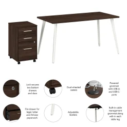 Office Desks*Bush Business Furniture Vista 60