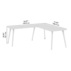 L-Desks*Bush Business Furniture Vista 72