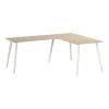 L-Desks*Bush Business Furniture Vista 60"W L Shaped Desk, Natural Elm (VST004NE)