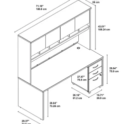 Computer Desks*Bush Business Furniture Westfield 72