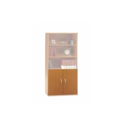 Storage Cabinets*Bush Business Furniture Westfield Half-Height 2 Door Kit, Natural Cherry, (WC72411)