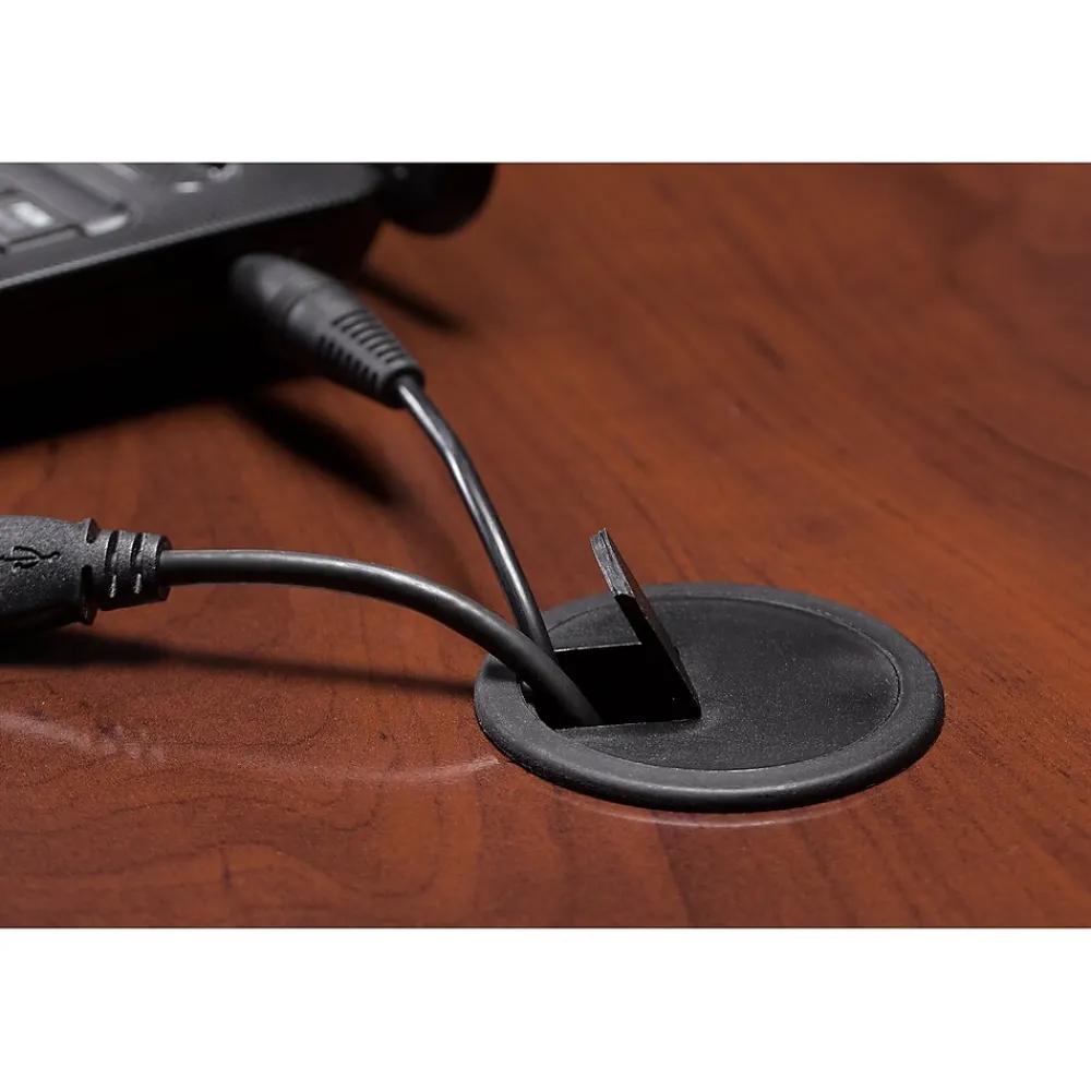 Office Desks*Bush Business Furniture Westfield 72"W Credenza Desk, Hansen Cherry/Graphite Gray (WC24426)