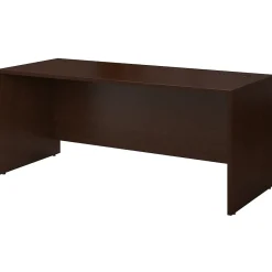 Computer Desks*Bush Business Furniture Westfield 72"W Office Desk, Mocha Cherry (WC12936)