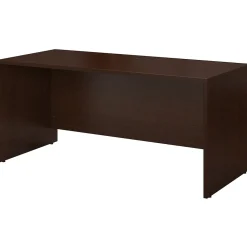 Office Desks*Bush Business Furniture Westfield 60"W Credenza Desk, Mocha Cherry (WC12961)