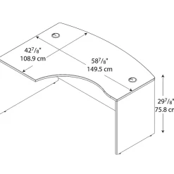 Office Desks*Bush Business Furniture Westfield 60