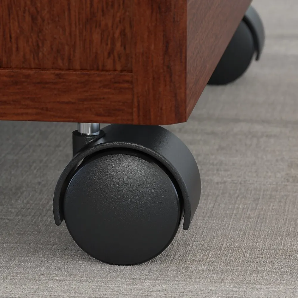 File Cabinets*Bush Business Furniture Westfield 2-Drawer Mobile Vertical File Cabinet, Letter/Legal Size, Lockable, (WC36752SU) Mahogany