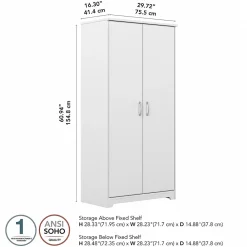 Storage Cabinets*Bush Furniture Cabot 61