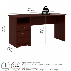 Office Desks*Bush Furniture Cabot 60