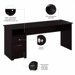 Computer Desks*Bush Furniture Cabot 72