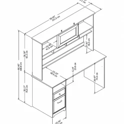 Office Desks*Bush Furniture Cabot 60
