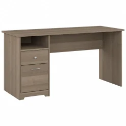 Computer Desks*Bush Furniture Cabot 60"W Computer Desk with Drawers, (WC31260) Ash Gray