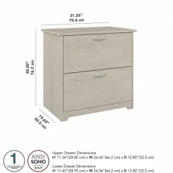 File Cabinets*Bush Furniture Cabot 31