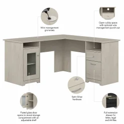 L-Desks*Bush Furniture Cabot 60