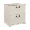 File Cabinets*Bush Furniture Homestead 2-Drawer Lateral File Cabinet, Letter/Legal Size, Lockable, Linen White Oak (HOF129LW-03)