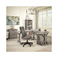 File Cabinets*Bush Furniture Homestead 2-Drawer Lateral File Cabinet, Letter/Legal Size, Lockable, Driftwood Gray (HOF129DG-03)