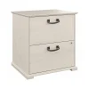 File Cabinets*Bush Furniture Homestead 2-Drawer Lateral File Cabinet, Letter/Legal Size, Lockable, Linen White Oak (HOF129LW-Z)