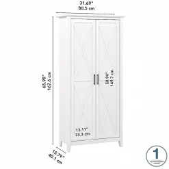 Storage Cabinets*Bush Furniture Key West 66