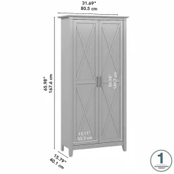 Storage Cabinets*Bush Furniture Key West 66