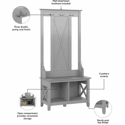 Storage Cabinets*Bush Furniture Key West 66