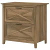 File Cabinets*Bush Furniture Key West 2-Drawer Lateral File Cabinet, Letter/Legal, Reclaimed Pine, 30" (KWF130RCP-03)