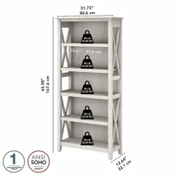 Bookcases*Bush Furniture Key West 66