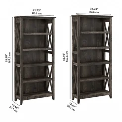 Bookcases*Bush Furniture Key West 66