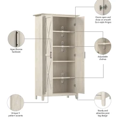 Storage Cabinets*Bush Business Furniture Bush Furniture Key West 65.98